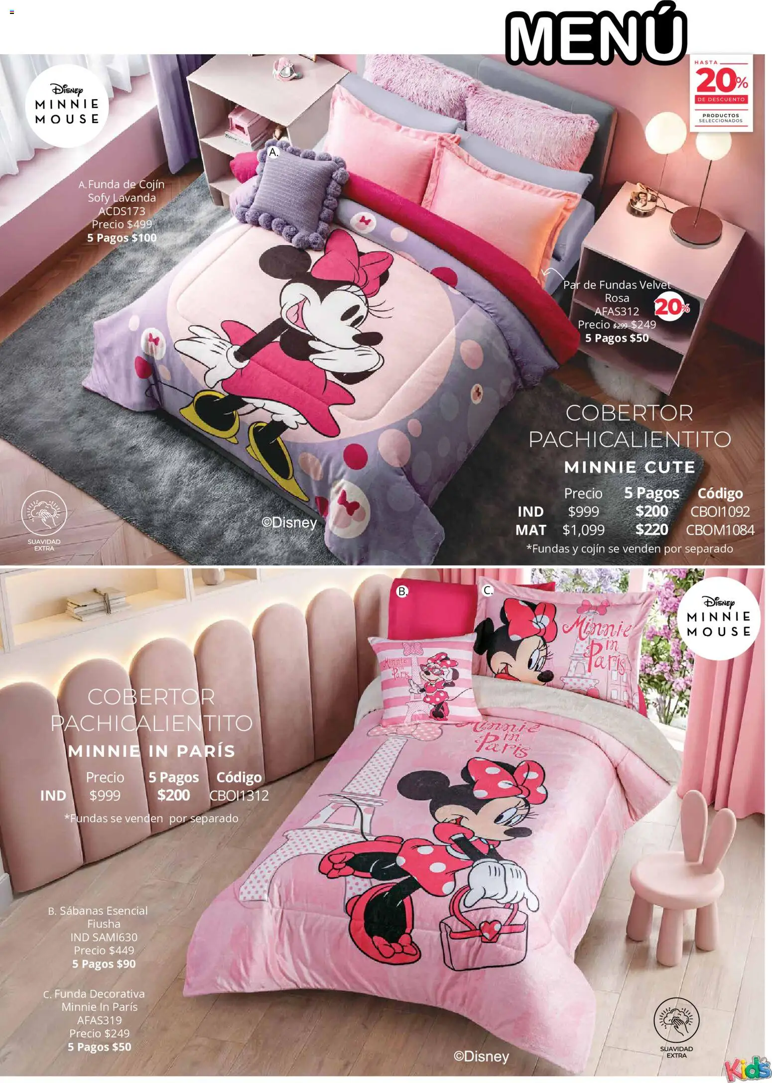 Nuevas ofertas de Colchas Concord válidas en toda la República Mexicana desde el 01/08/2026. ¡Encuentra las mejores ofertas en Colchas Concord catálogo Colección Infantil! | Página: 37 | Productos: Cobertor, Mouse, Funda, Sabanas