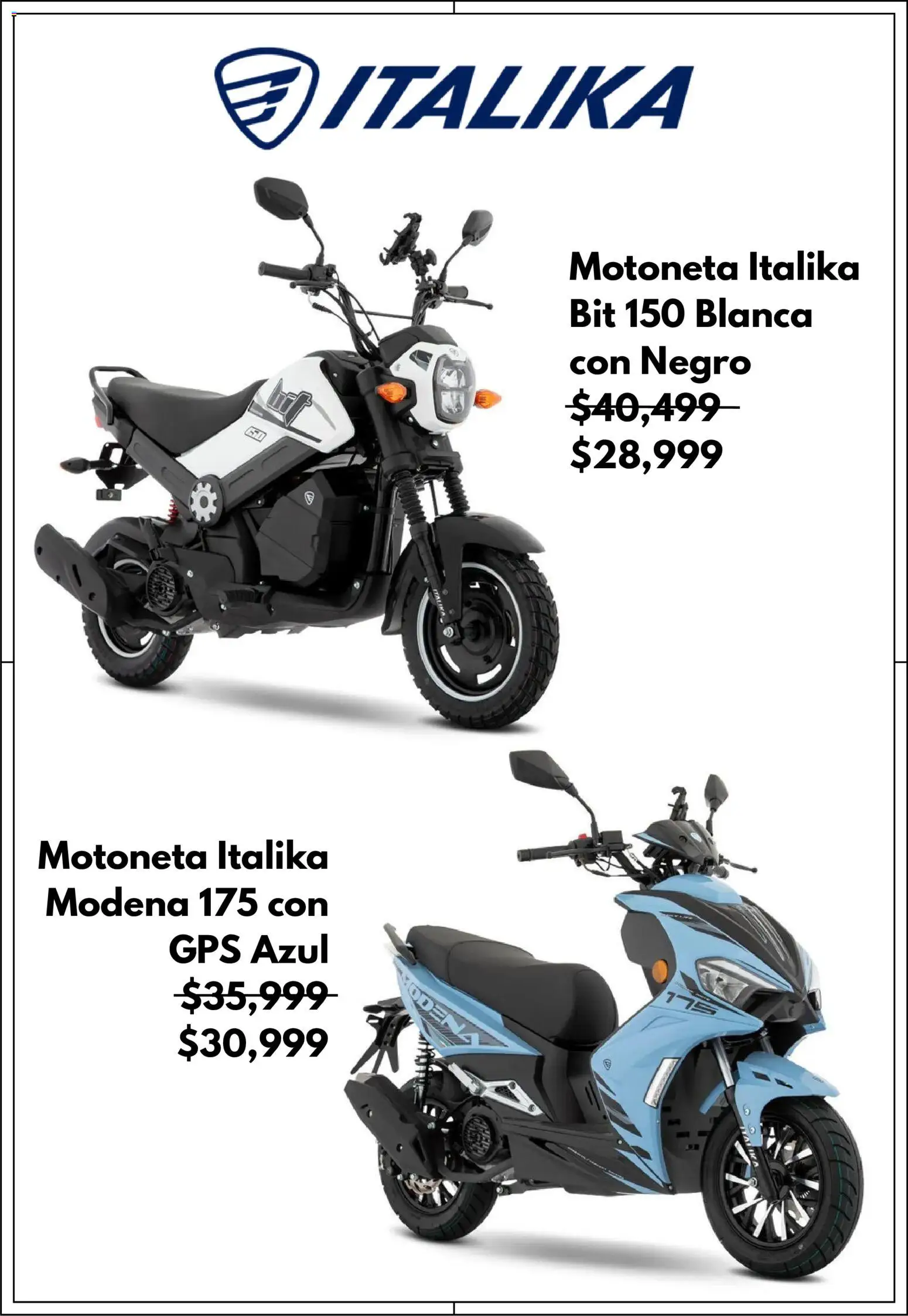 Nuevas ofertas de Italika válidas en toda la República Mexicana desde el 05.05.2026. ¡Encuentra las mejores ofertas en Italika catálogo! | Página: 4