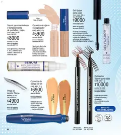Vista previa Millanel - Catálogo válido desde el 20/07/2026 | Página: 88 | Productos: Pinza, Serum, Delineador, Fijador