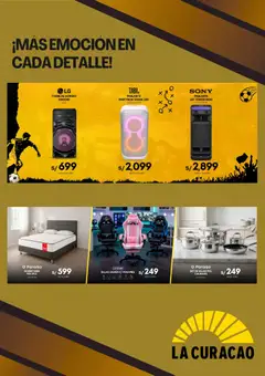 Vista previa de folleto La Curacao catálogo de la La Curacao válido desde 22/06/2026 | Página: 5 | Productos: Parlante