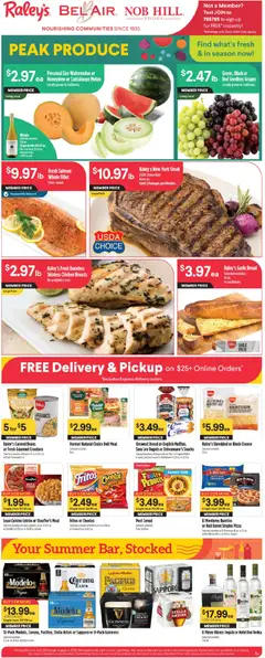Preview of Raley's weekly ads valid from 07/29/2026