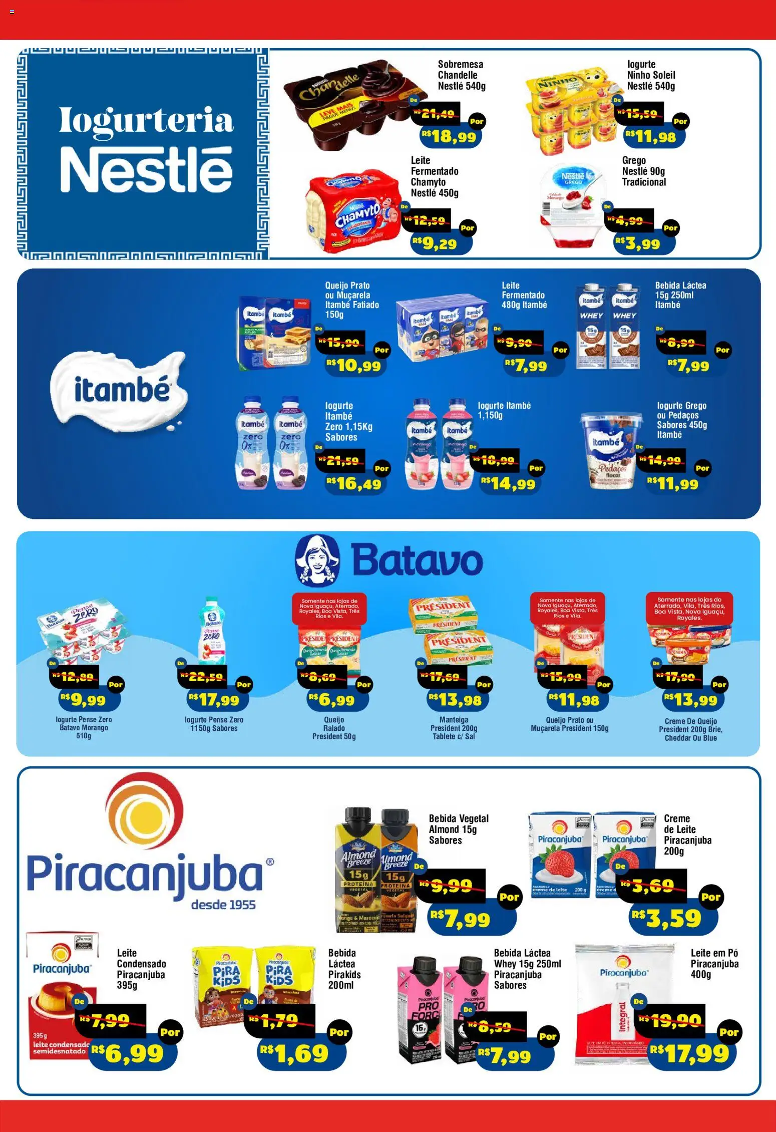 Royal Supermercados Folheto - válido de 10/08/2026 | Página: 6 | Produtos: Cheddar, Creme de leite, Sal, Proteína