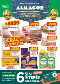 Vista previa Almacor catálogo válido desde el 10/09/2026