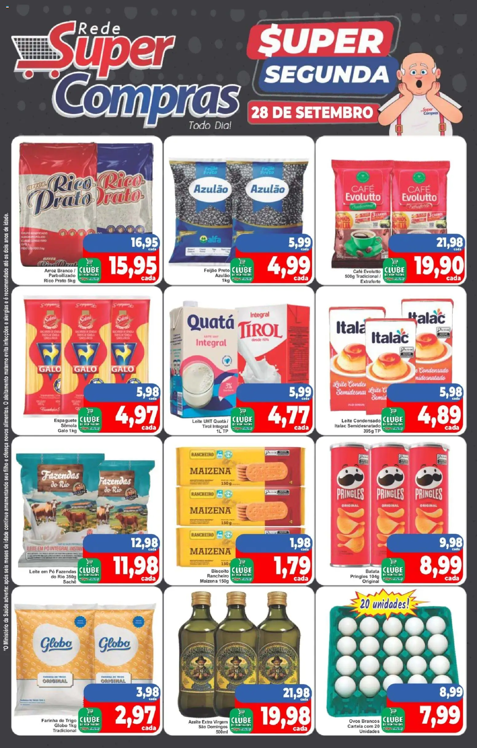 Rede Super Compras Segunda-feira 28 Setembro
