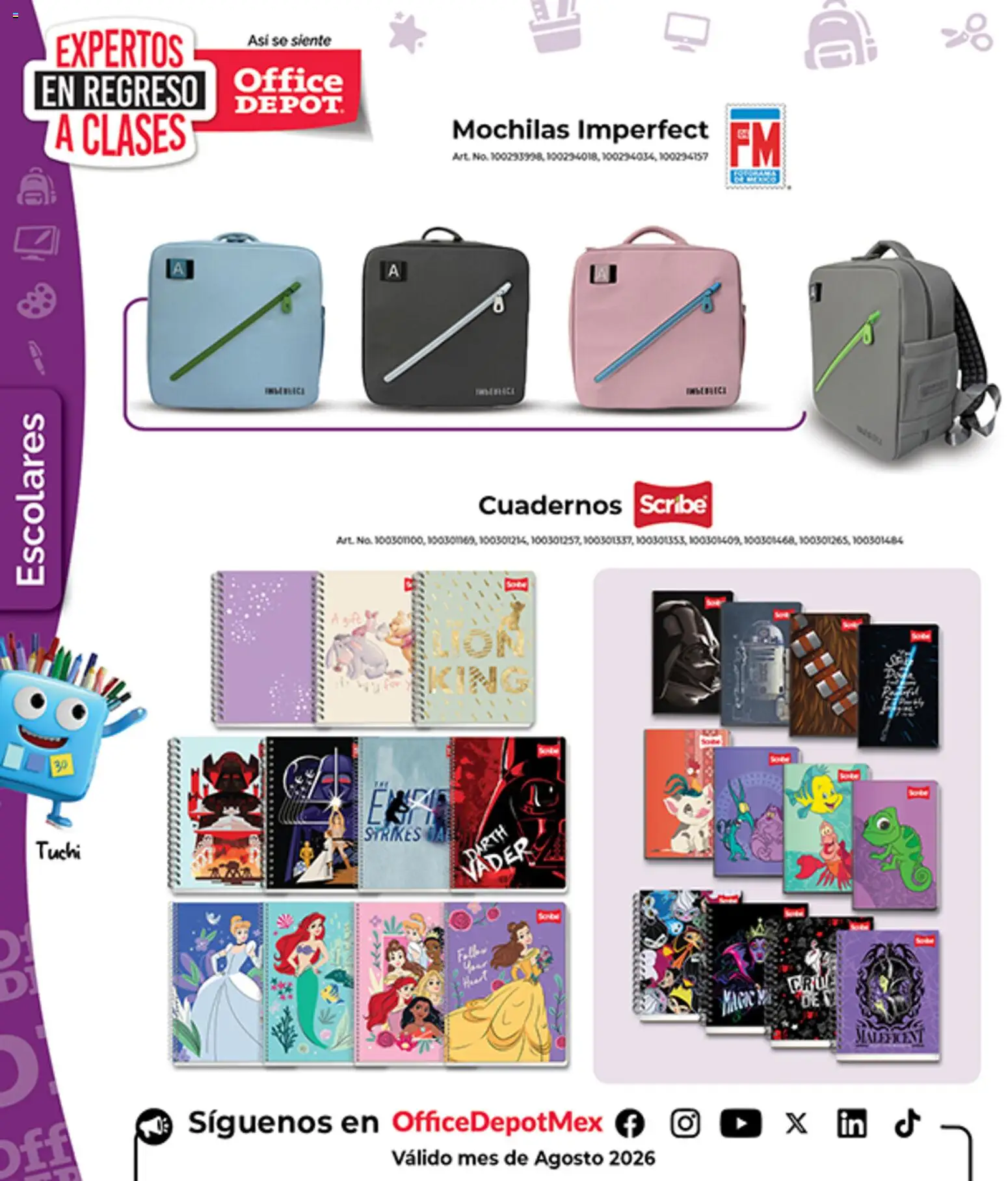 Nuevas ofertas de Office Depot válidas en toda la República Mexicana desde el 01/08/2026. ¡Encuentra las mejores ofertas en Office Depot catálogo! | Página: 9