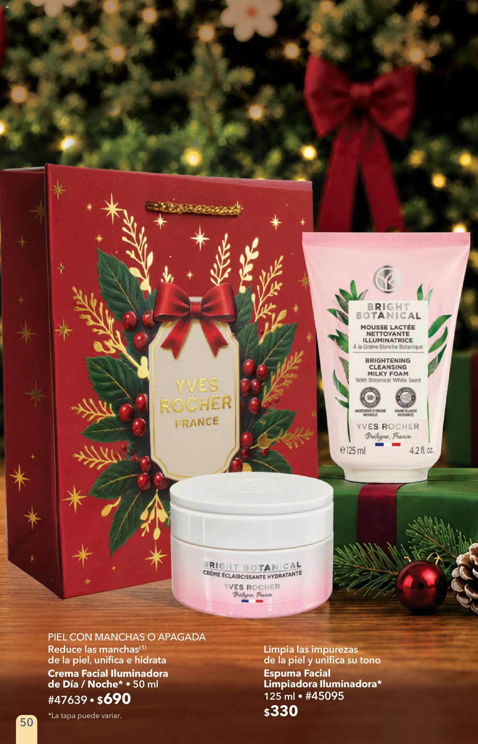 Nuevas ofertas de Yves Rocher válidas en toda la República Mexicana desde el 27/10/2026. ¡Encuentra las mejores ofertas en Yves Rocher campaña 15 2026! | Página: 50