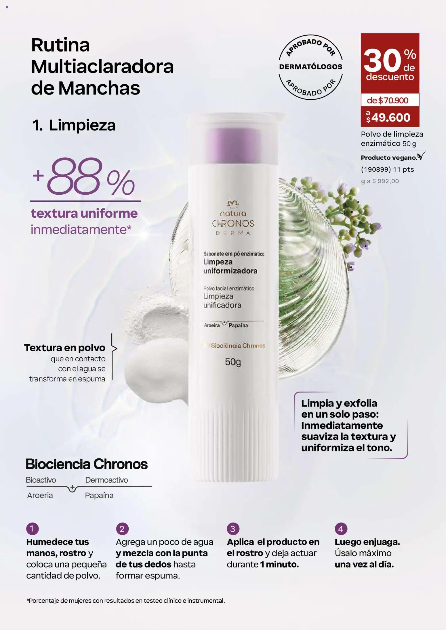 Natura revista - valida desde el 23/09/2026 | Página: 117 | Productos: Agua, Espuma, Polvo