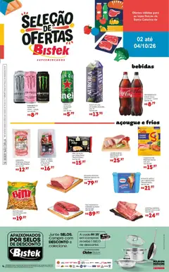 Bistek Supermercados ofertas Seleção - Pré-Visualização do folheto da loja Bistek Supermercados, válido de 02/10/2026