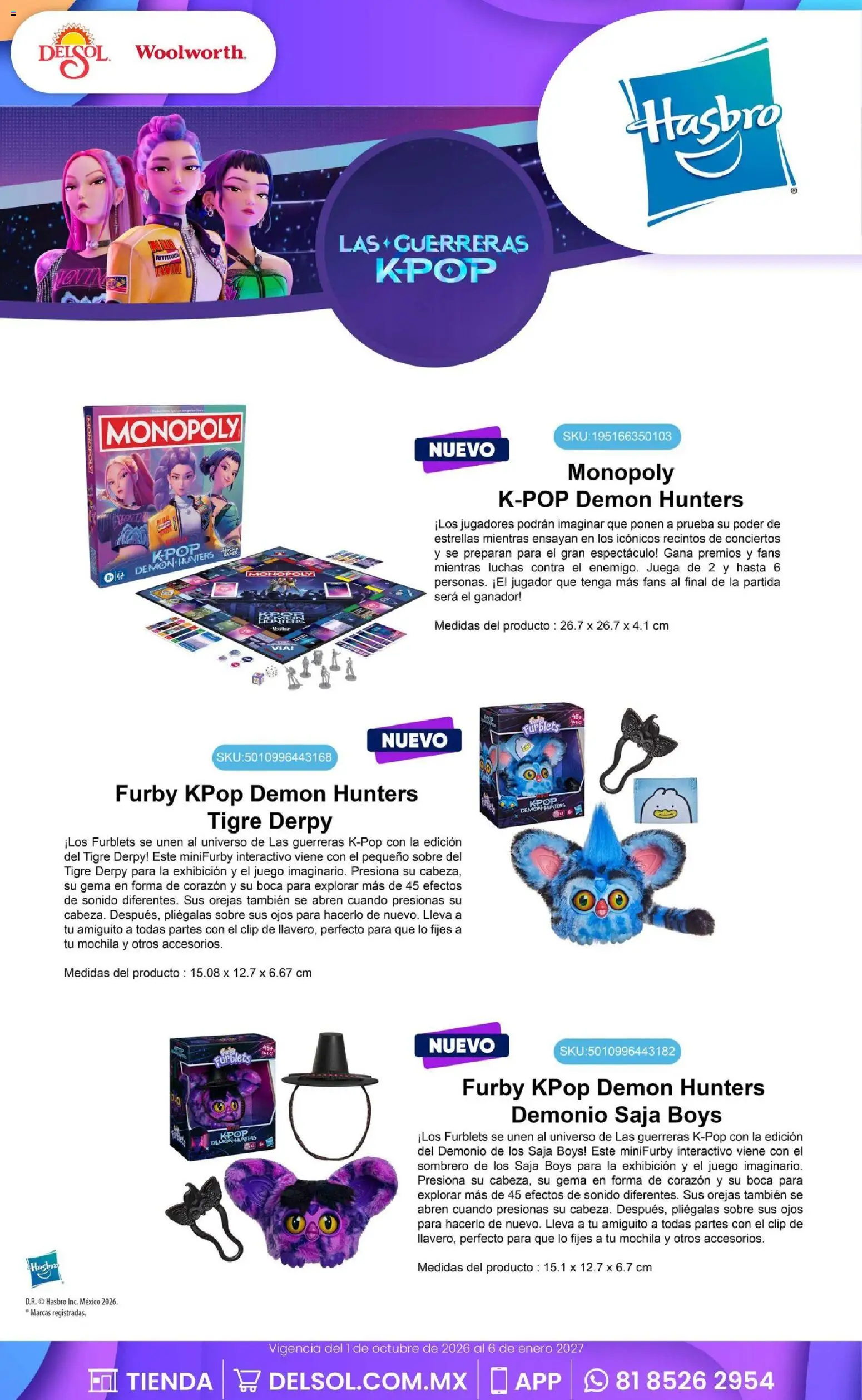 Nuevas ofertas de Del Sol y Woolworth válidas en toda la República Mexicana desde el 01/10/2026. ¡Encuentra las mejores ofertas en Del Sol y Woolworth catálogo El Castillo del Juguete! | Página: 89 | Productos: Sombrero, Mochila, Juego, Sobre
