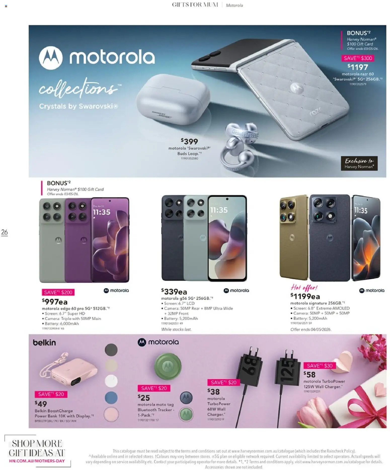 Harvey Norman catalogue - valid from 01.05.2026 | Page: 26 | Products: Battery, Accessories, Camera, Screen