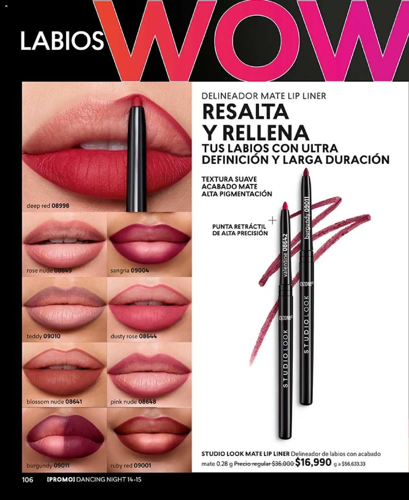 CyZone revista - valida desde el 10/08/2026 | Página: 118 | Productos: Delineador