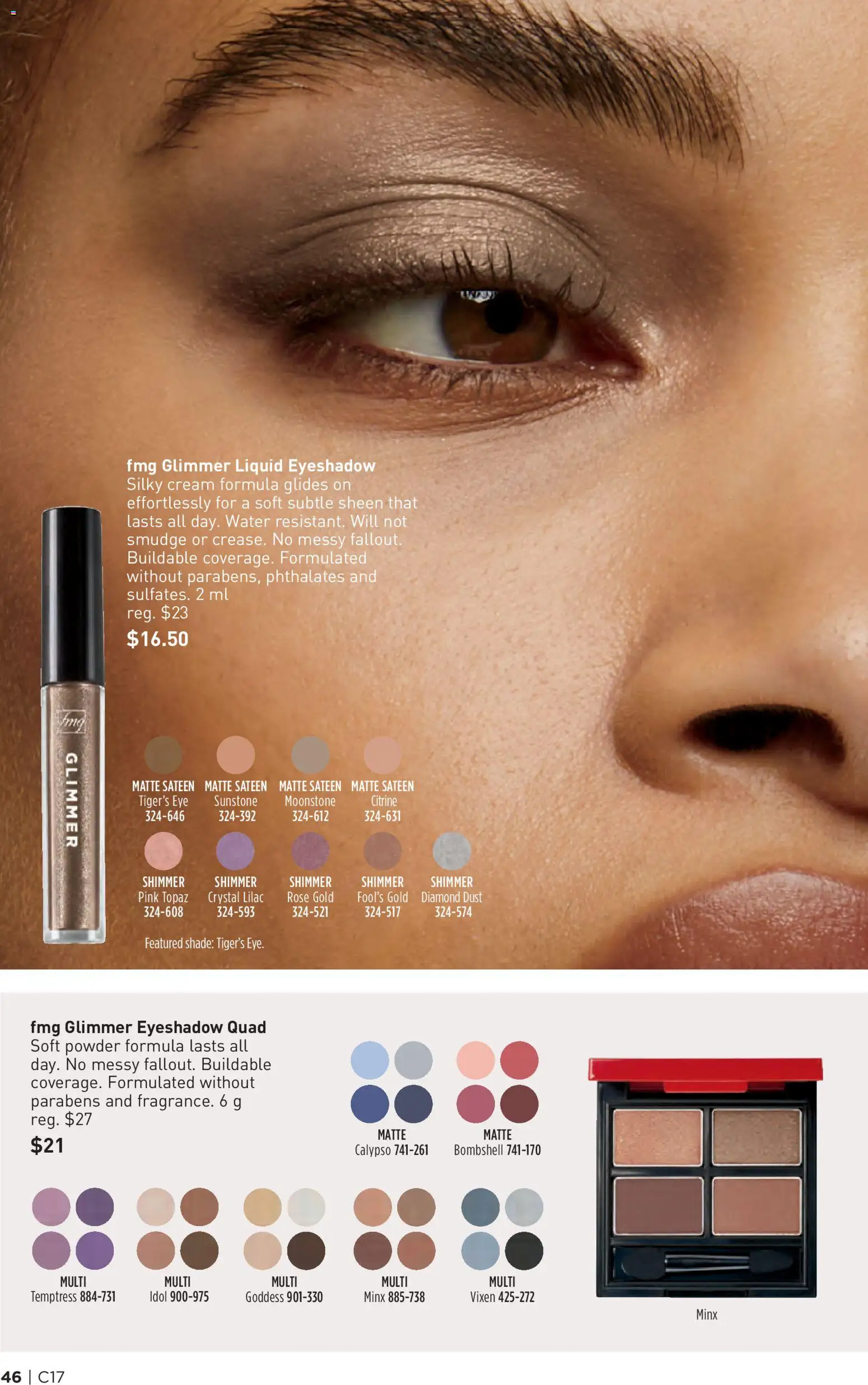 Avon flyer valid from Aug 13, 2026 | Page: 46 | Products: Cream, Water, Powder
