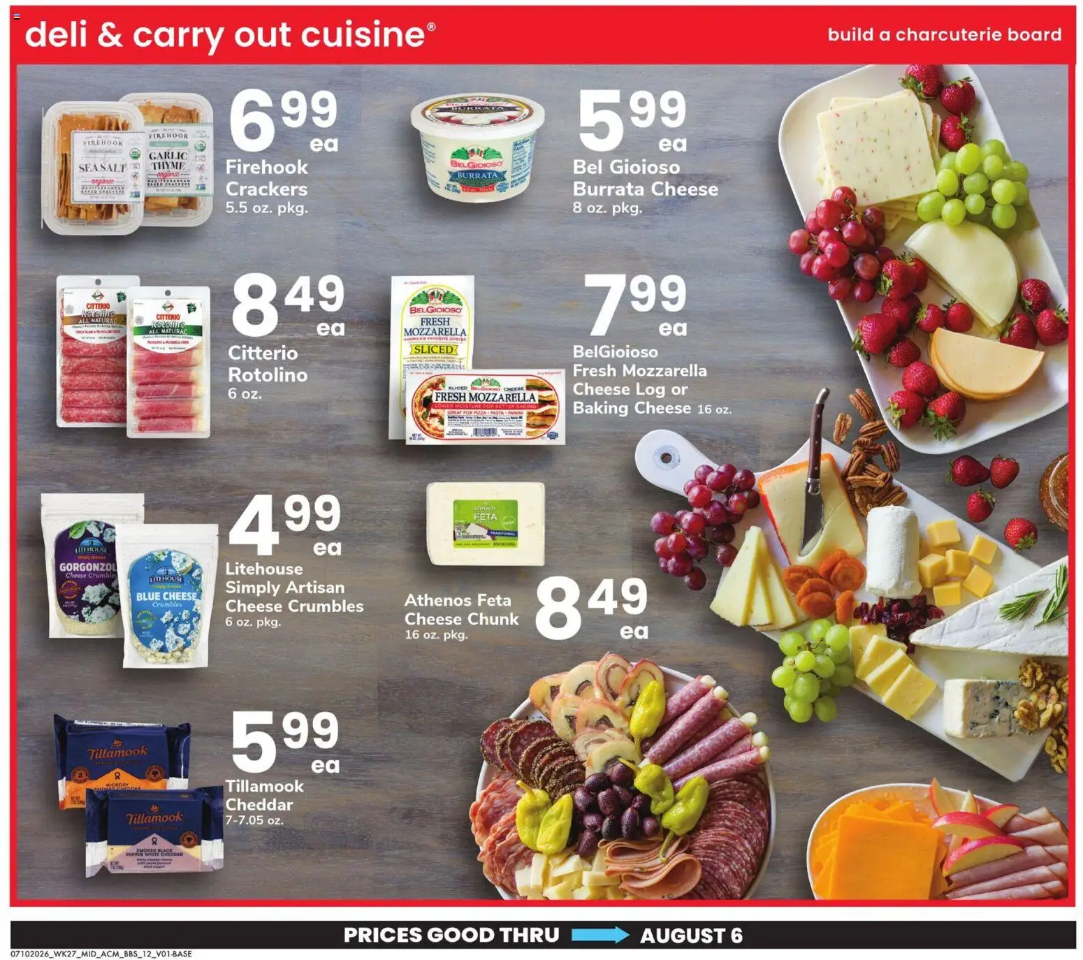 Acme Big Book of Savings - valid from 07/10/2026 | Page: 12 | Products: Cheese, Pepper, Garlic