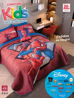 Vista previa de Colchas Concord catálogo Colección Infantil, nuevo folleto de la tienda, válido en México a partir del 01/08/2026