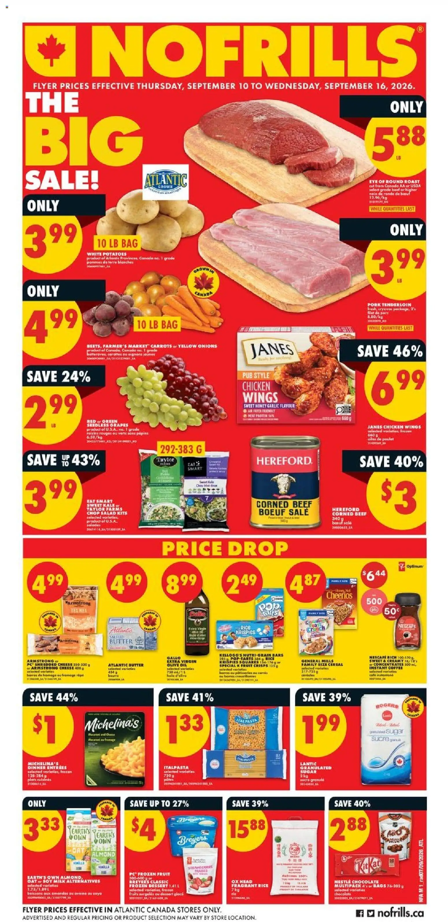 No Frills flyer valid from Sep 10, 2026 | Page: 1