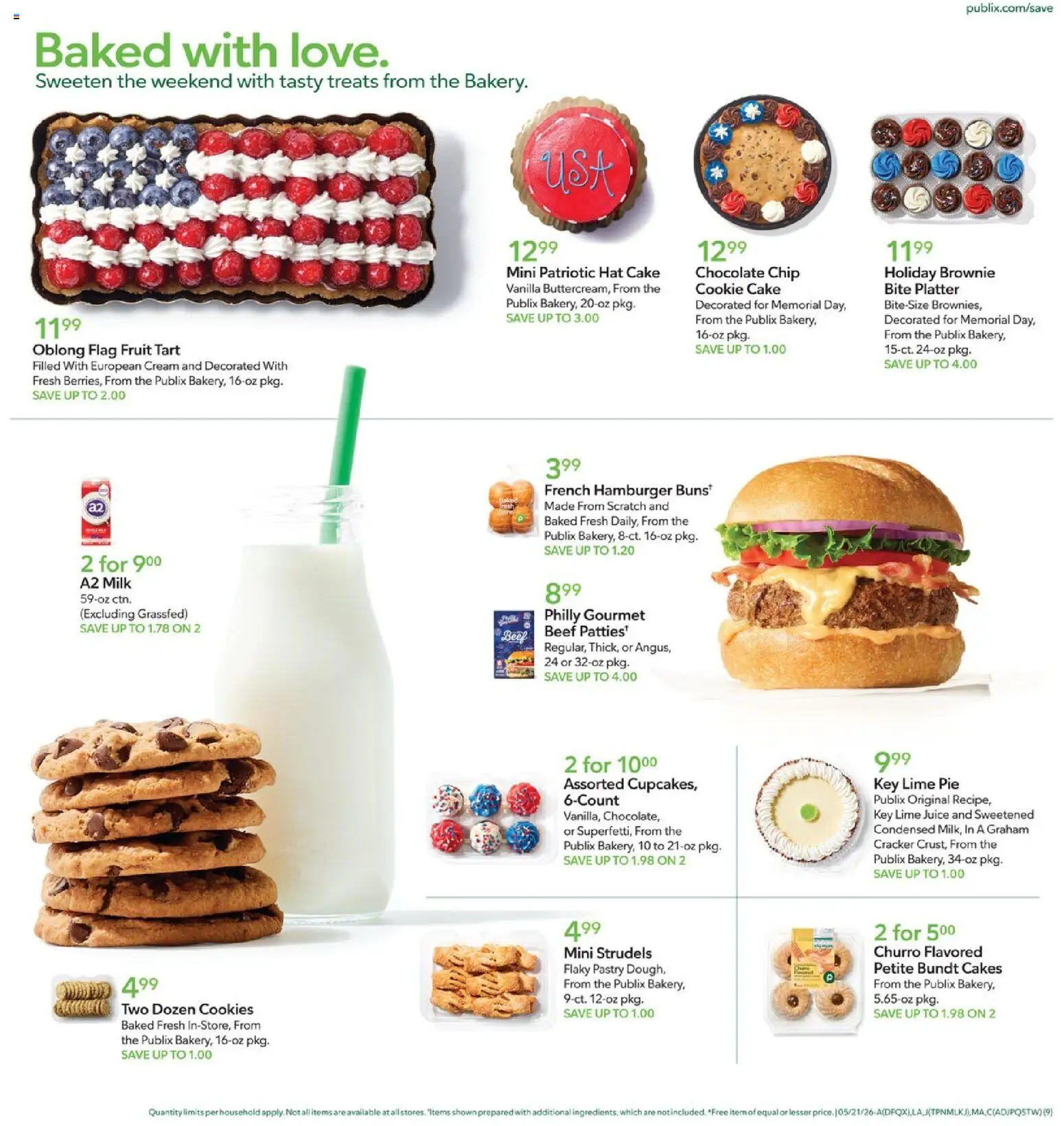 Publix Weekly Ad - valid from 20.05.2026 | Page: 9 | Products: Milk, Chocolate, Juice, Hat
