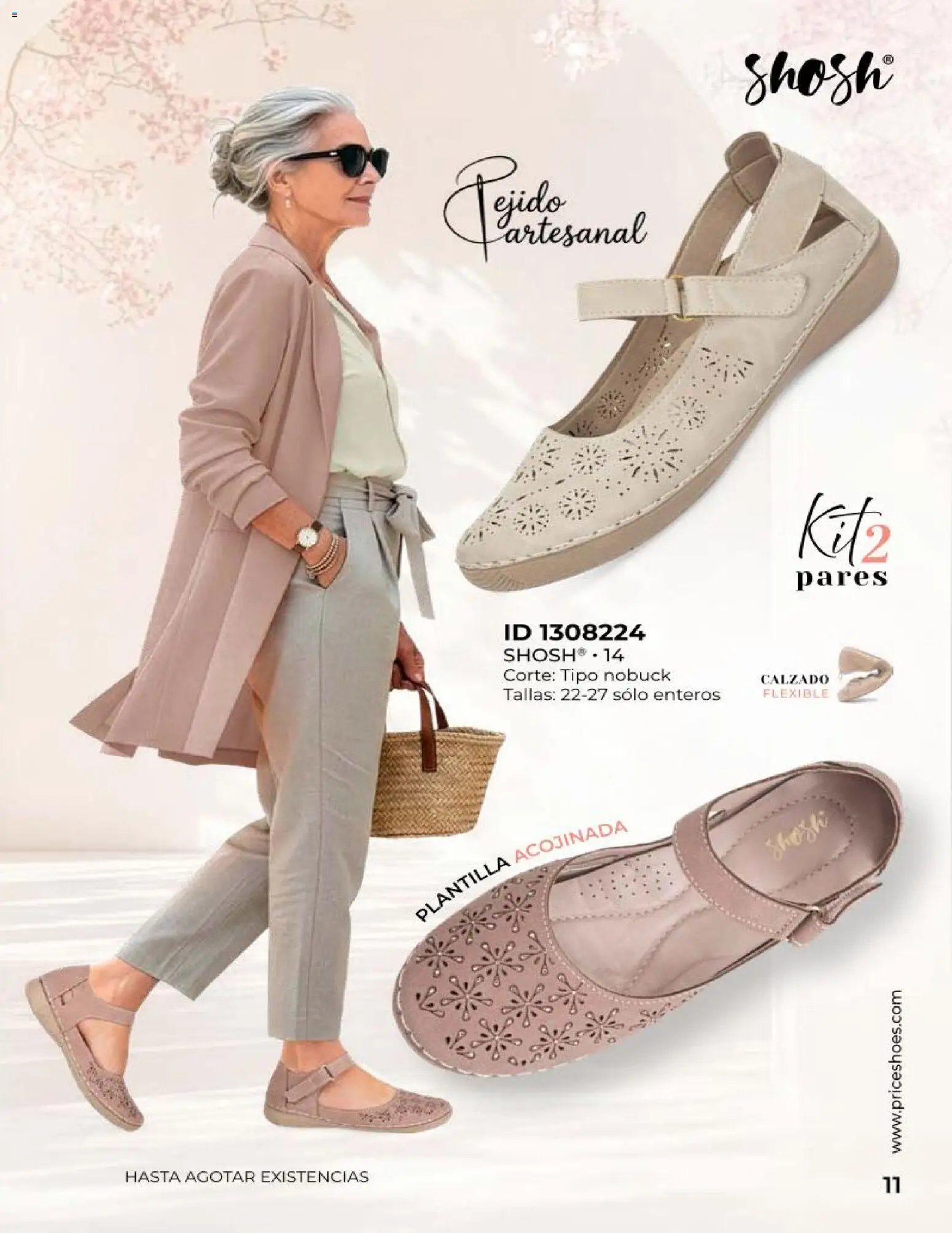 Nuevas ofertas de Price Shoes válidas en toda la República Mexicana desde el 23.04.2026. ¡Encuentra las mejores ofertas en Price Shoes catálogo Especial Confort! | Página: 11 | Productos: Flexible