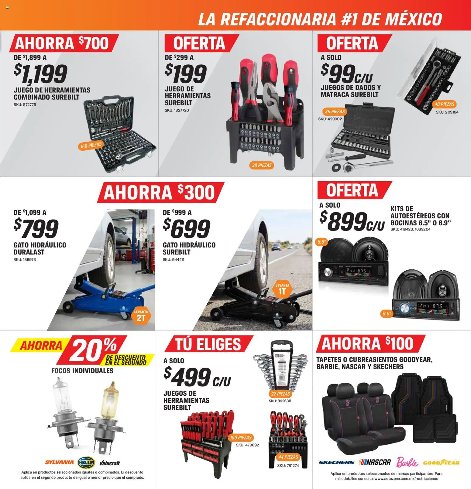 Nuevas ofertas de AutoZone válidas en toda la República Mexicana desde el 09/08/2026. ¡Encuentra las mejores ofertas en AutoZone catálogo! | Página: 3