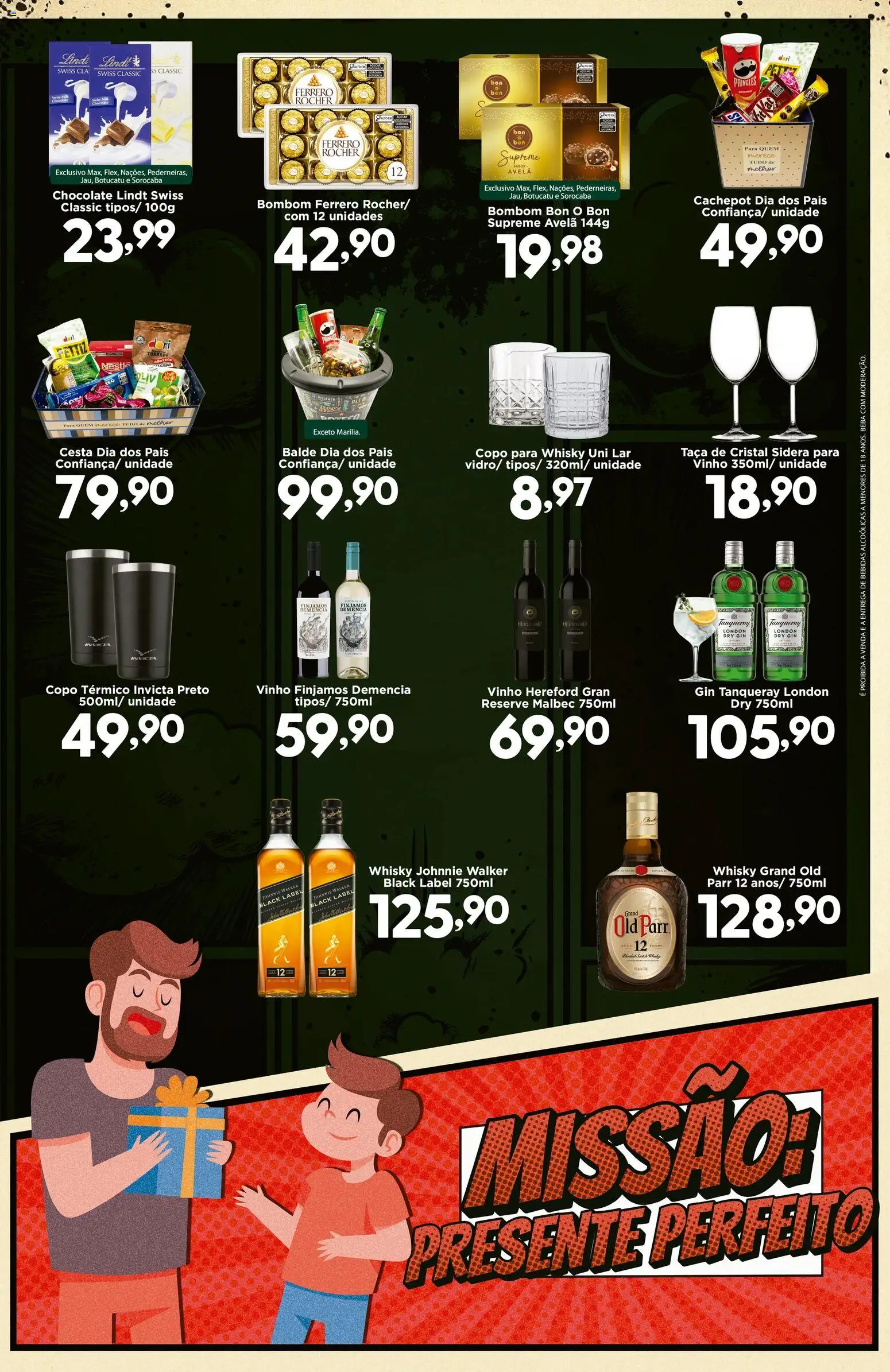 Confiança Folheto - válido de 31/07/2026 | Página: 7 | Produtos: Chocolate, Gin, Bombom, Avelã