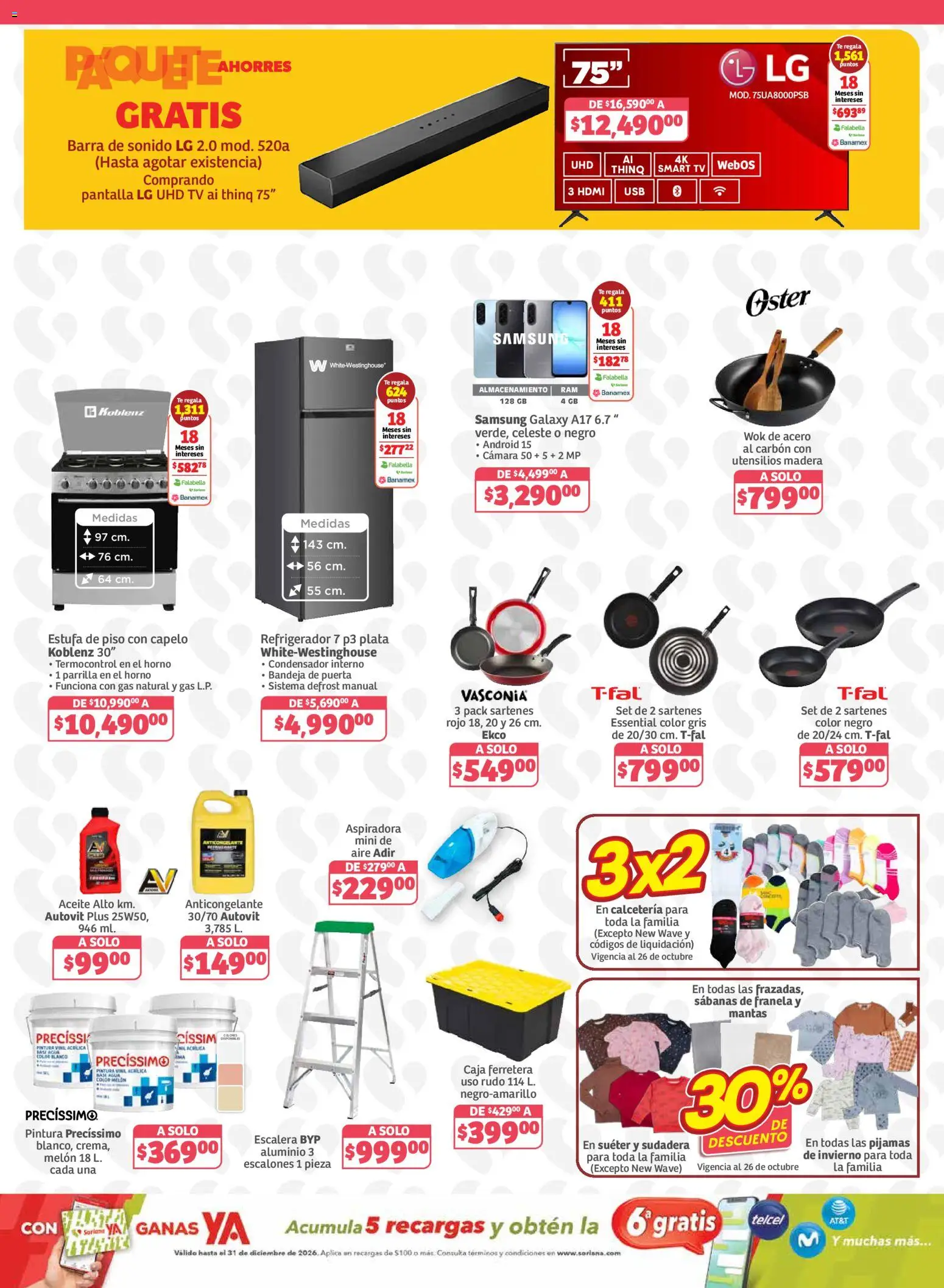 Nuevas ofertas de Soriana válidas en toda la República Mexicana desde el 23/10/2026. ¡Encuentra las mejores ofertas en Soriana folleto! | Página: 7