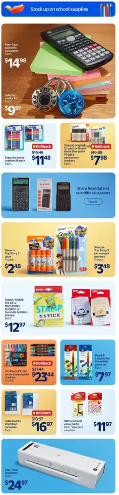 Preview of Pen+Gear laminator, Pen+Gear laminator Each. from shop Walmart valid from Aug 20, 2026 | Page: 6