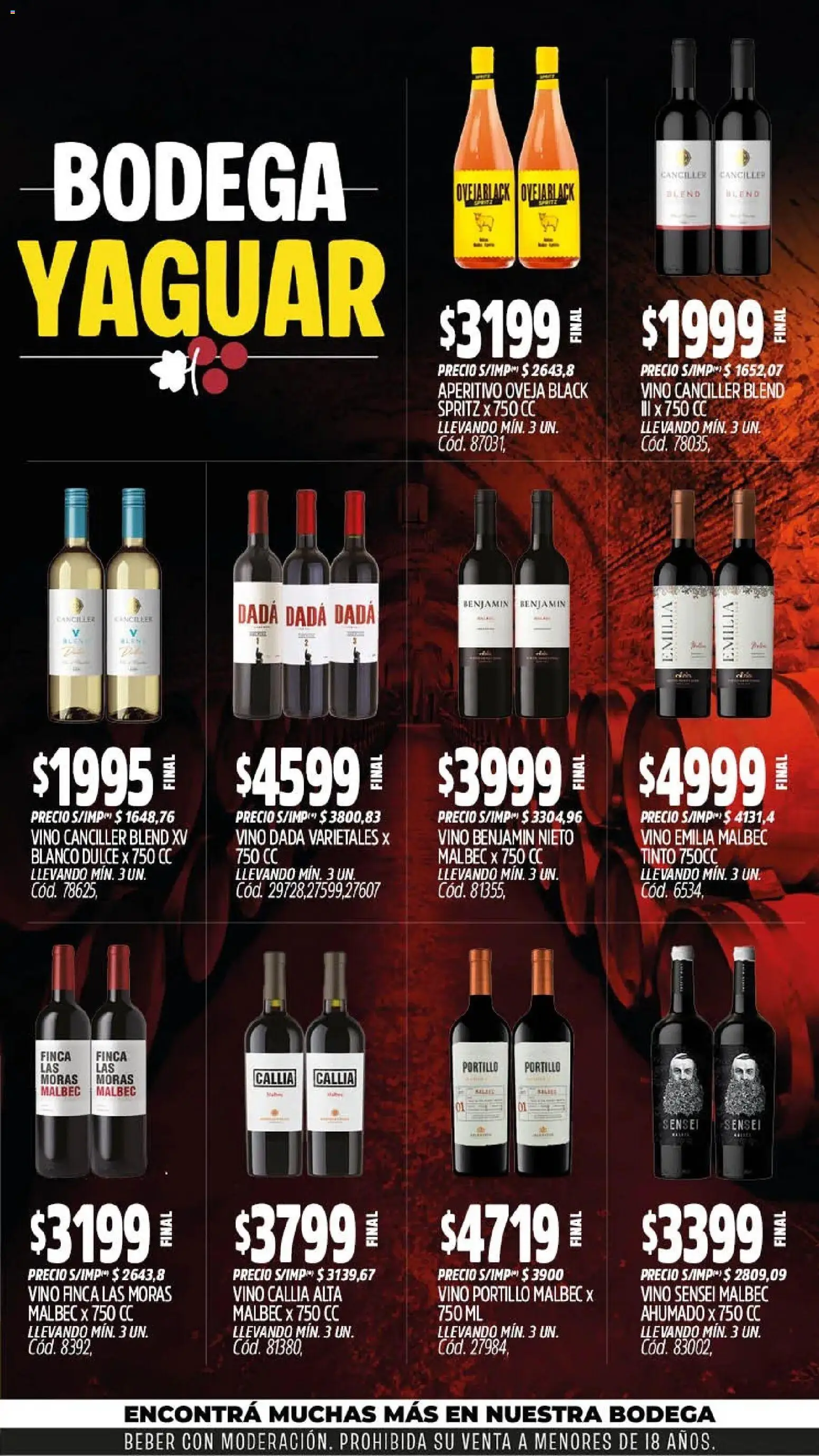 Yaguar - Oferta Semanal General Roca │ válido desde el 24/08/2026 | Página: 4 | Productos: Dulce, Vino