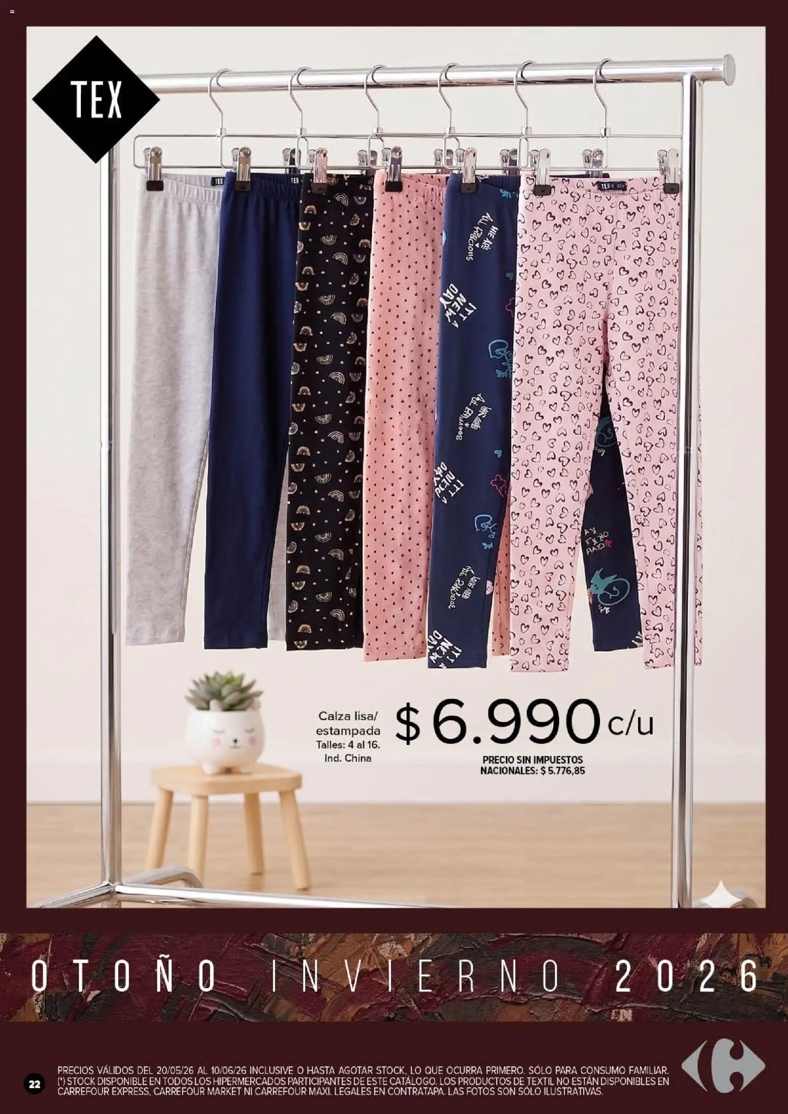 Carrefour - Tex | Otoño - Invierno │ válido desde el 20.05.2026 | Página: 22