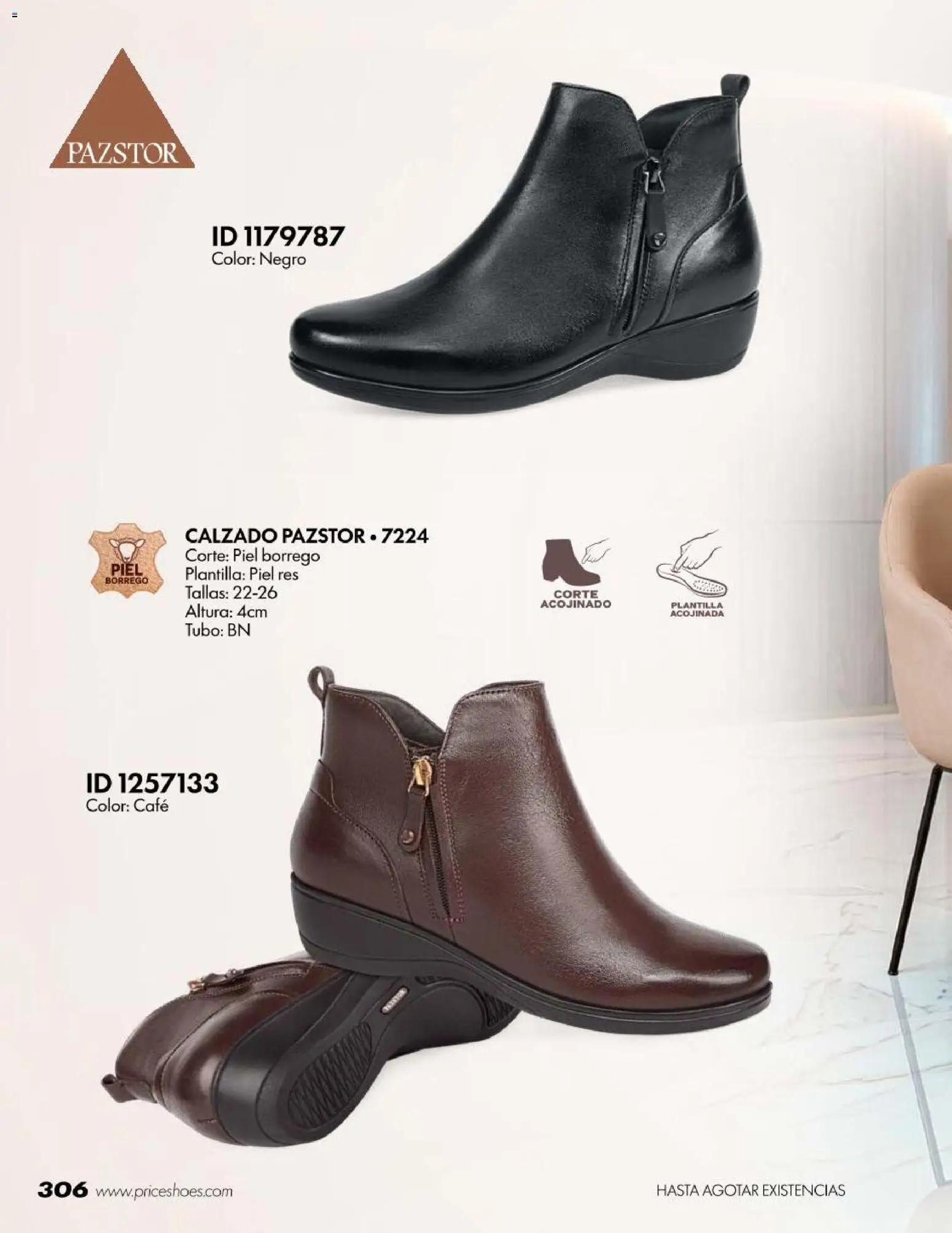Nuevas ofertas de Price Shoes válidas en toda la República Mexicana desde el 18/07/2026. ¡Encuentra las mejores ofertas en Price Shoes catálogo Botas! | Página: 306