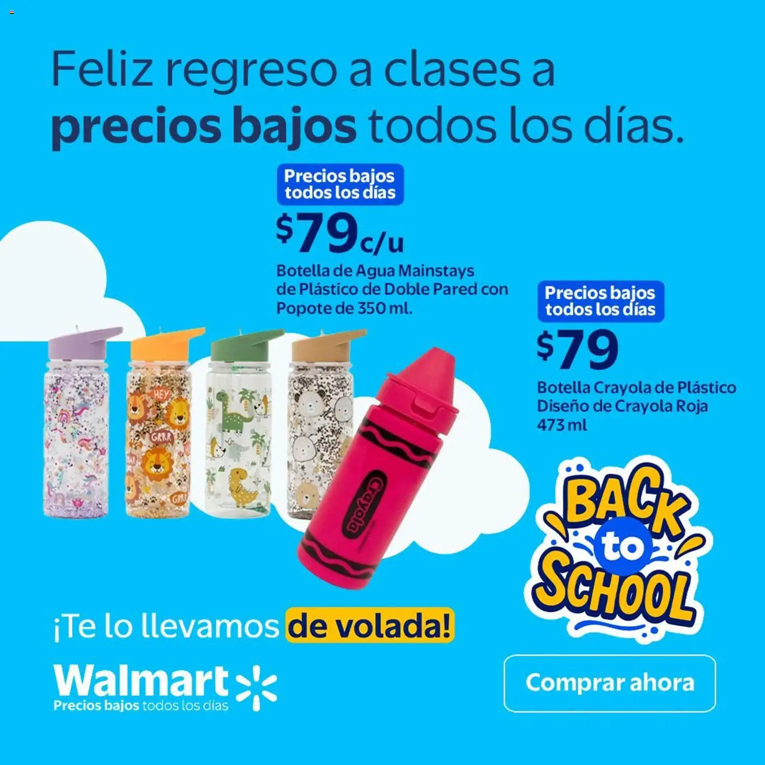 Nuevas ofertas de Walmart válidas en toda la República Mexicana desde el 29/07/2026. ¡Encuentra las mejores ofertas en Walmart folleto Todo lo que necesitas está en Walmart! | Página: 6