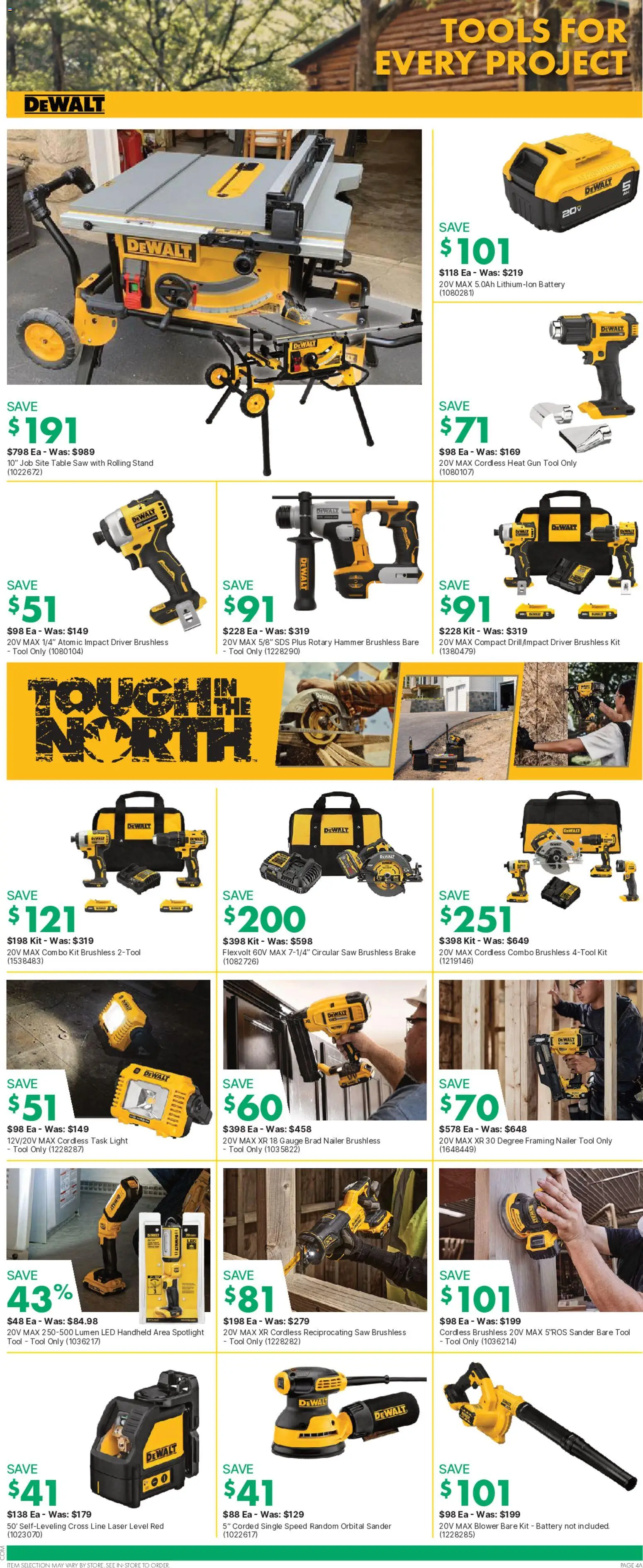 Kent flyer valid from Sep 10, 2026 | Page: 9 | Products: Tools, Table, Battery