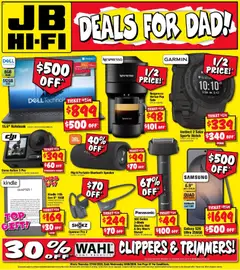 Preview of JB Hi-Fi catalogue Deals for Dad - valid from 27/08/2026