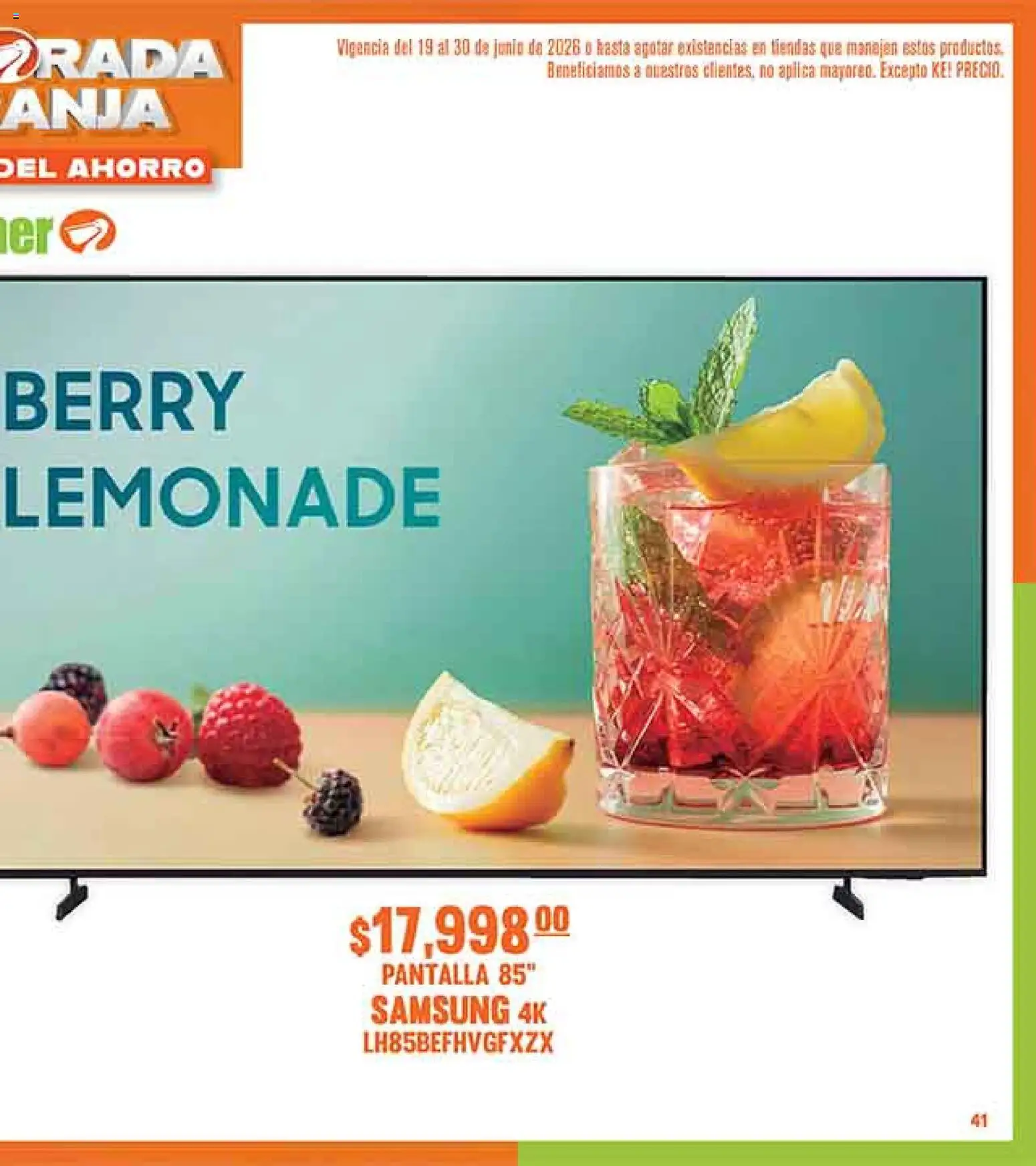 Nuevas ofertas de La Comer válidas en toda la República Mexicana desde el 19.06.2026. ¡Encuentra las mejores ofertas en La Comer folleto! | Página: 81