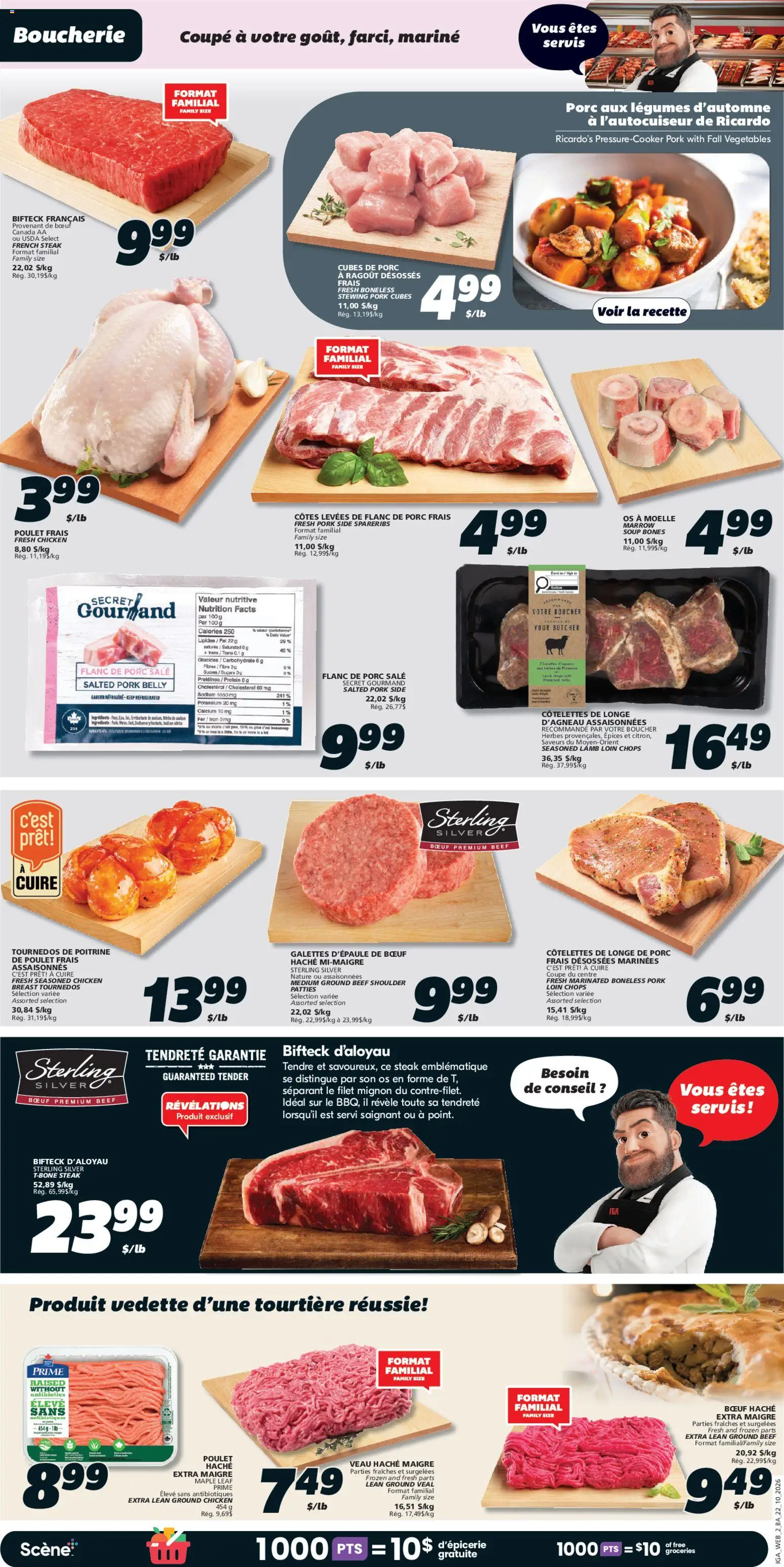 IGA flyer from Oct 22, 2026 > online preview