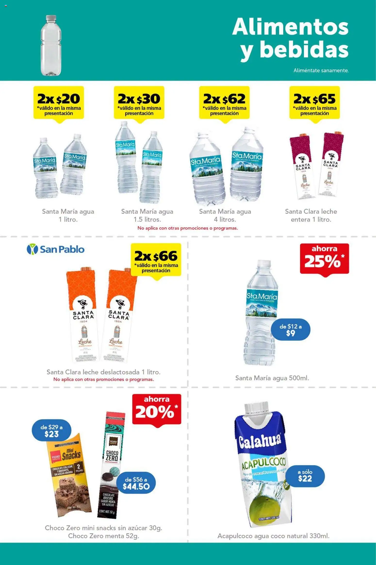 Nuevas ofertas de Farmacia San Pablo válidas en toda la República Mexicana desde el 23/08/2026. ¡Encuentra las mejores ofertas en Farmacia San Pablo catálogo! | Página: 13