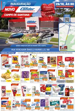 Supermercados Condor ofertas Inauguração - Pré-Visualização do folheto da loja Supermercados Condor, válido de 29/10/2026
