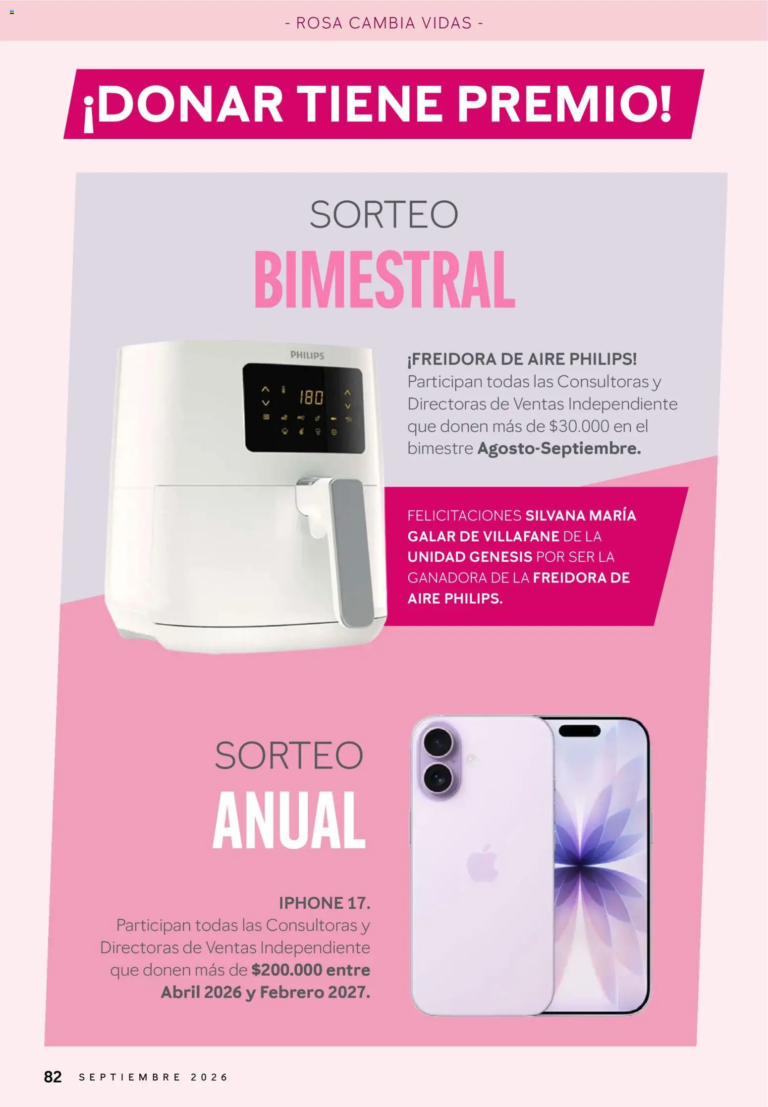 Mary Kay - Aplausos Septiembre 2026 │ válido desde el 01/09/2026 | Página: 82 | Productos: Freidora, Freidora de aire