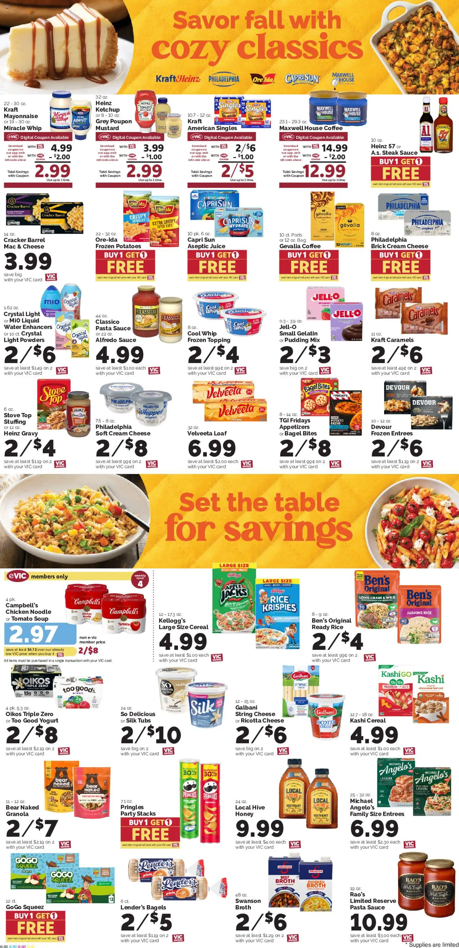 Harris Teeter Weekly Ad - valid from 09/30/2026 | Page: 11 | Products: Coffee, Rice, Pasta, Bag