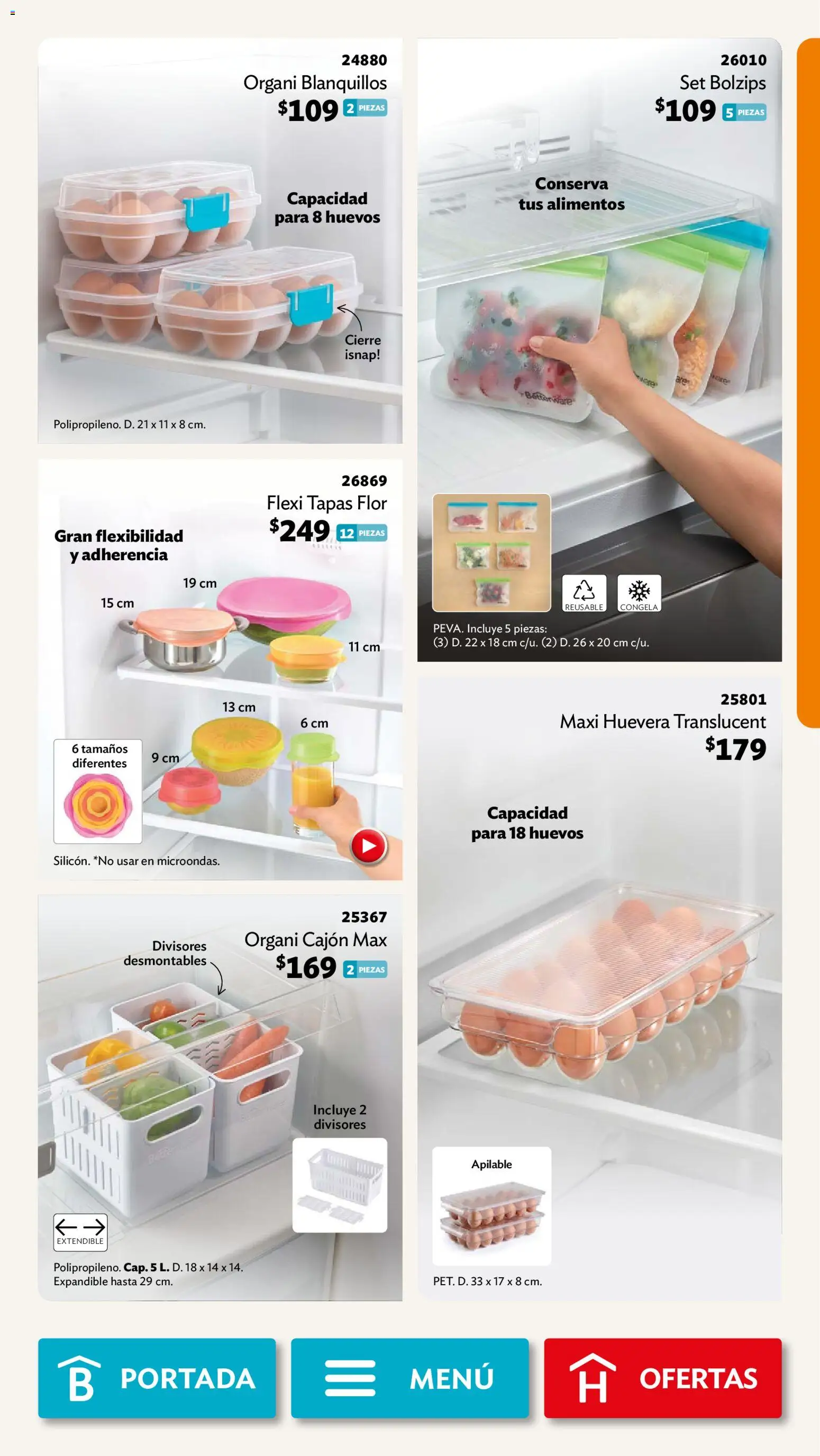 Nuevas ofertas de Betterware válidas en toda la República Mexicana desde el 01.06.2026. ¡Encuentra las mejores ofertas en Betterware campaña 6 2026! | Página: 39