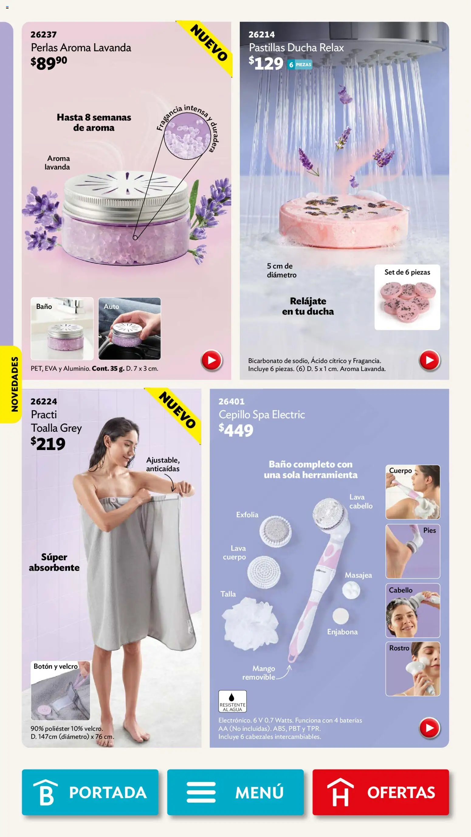 Nuevas ofertas de Betterware válidas en toda la República Mexicana desde el 01.06.2026. ¡Encuentra las mejores ofertas en Betterware campaña 6 2026! | Página: 88