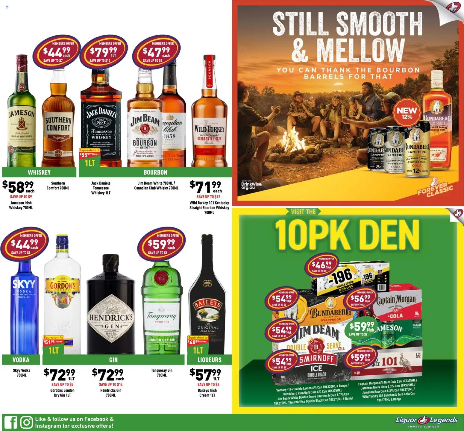 Liquor Legends catalogue - valid from 23/09/2026 | Page: 5 | Products: Whiskey, Captain Morgan, Turkey, Lime