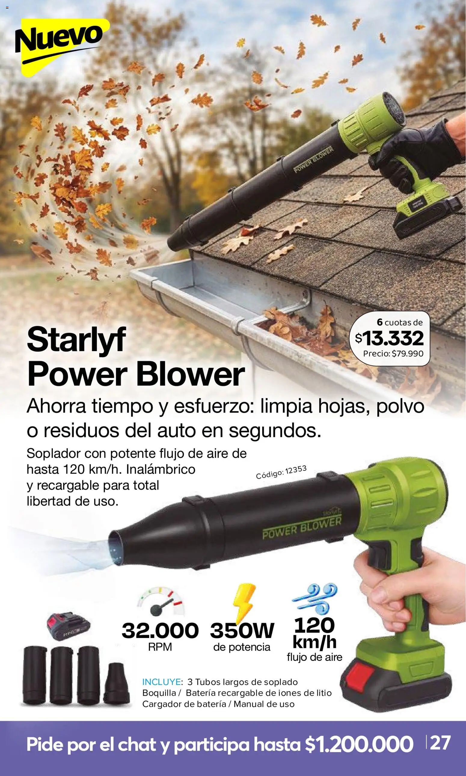 A3D Ofertas │ válido desde el 01.09.2026 | Página: 27 | Productos: Cargador, Tubos, Batería, Polvo
