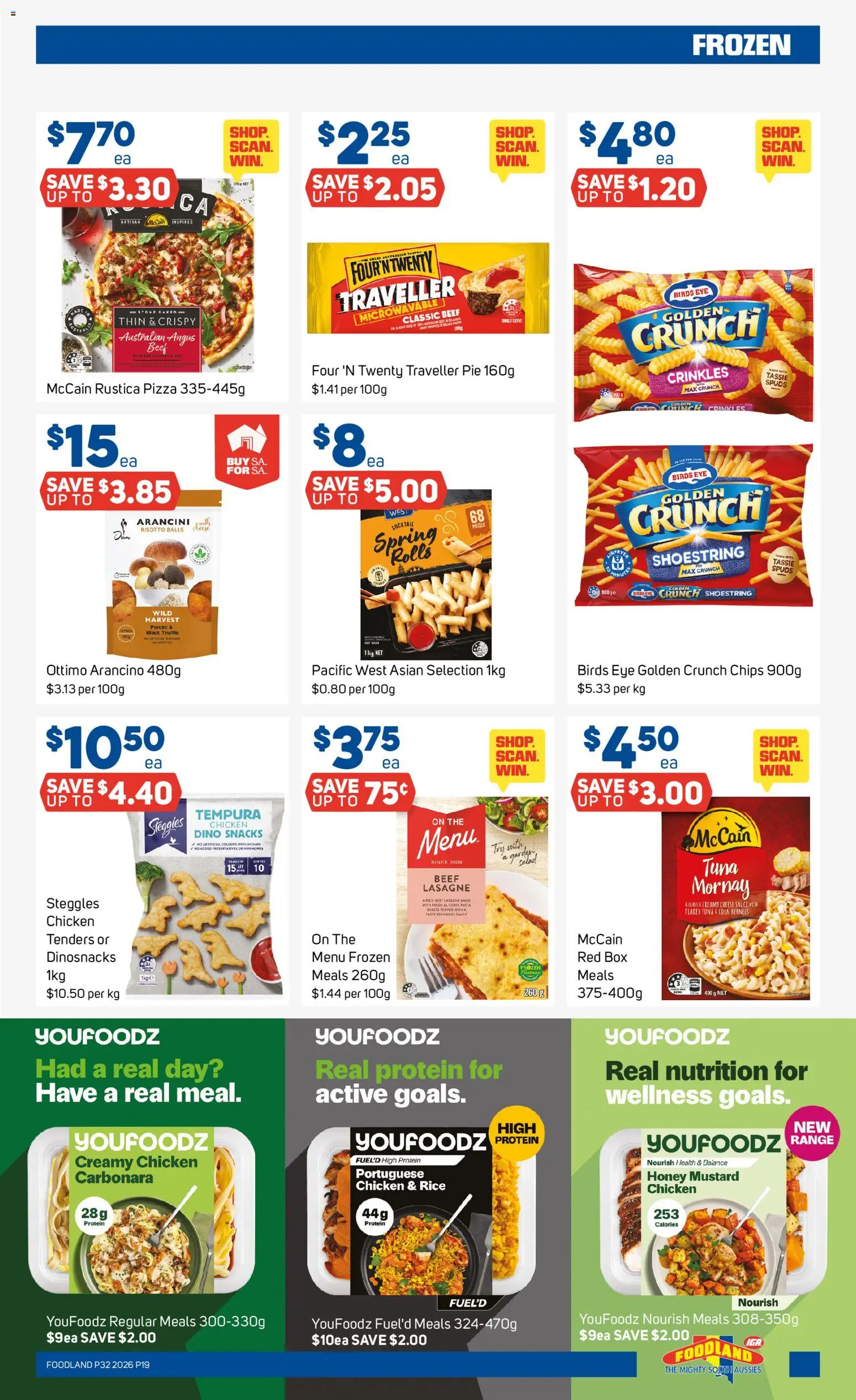 Foodland catalogue - valid from 05/08/2026 | Page: 19 | Products: Box, Cheese, Pizza, Chicken