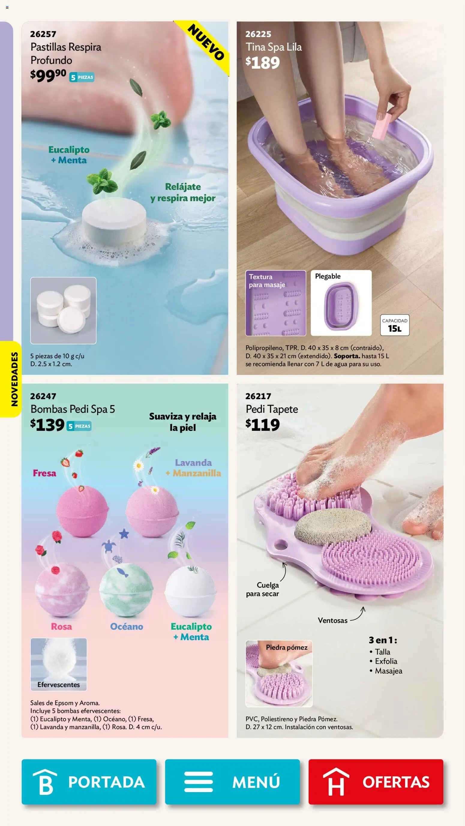 Nuevas ofertas de Betterware válidas en toda la República Mexicana desde el 28/09/2026. ¡Encuentra las mejores ofertas en Betterware campaña 10 2026! | Página: 56