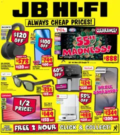 Preview of JB Hi-Fi catalogue Make Mums Day - valid from 30.04.2026 | Page: 48 | Products: Battery, Tablet, Tv, Vacuum cleaner