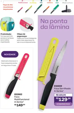 Tupperware catálogo Vitrine 06 - Pré-Visualização do folheto da loja Tupperware, válido de 01.06.2026 | Página: 47 | Produtos: Multifuncional, Faca