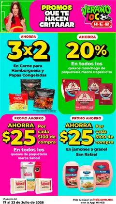 Vista previa de H-E-B folleto, nuevo folleto de la tienda, válido en México a partir del 17/07/2026 | Página: 6