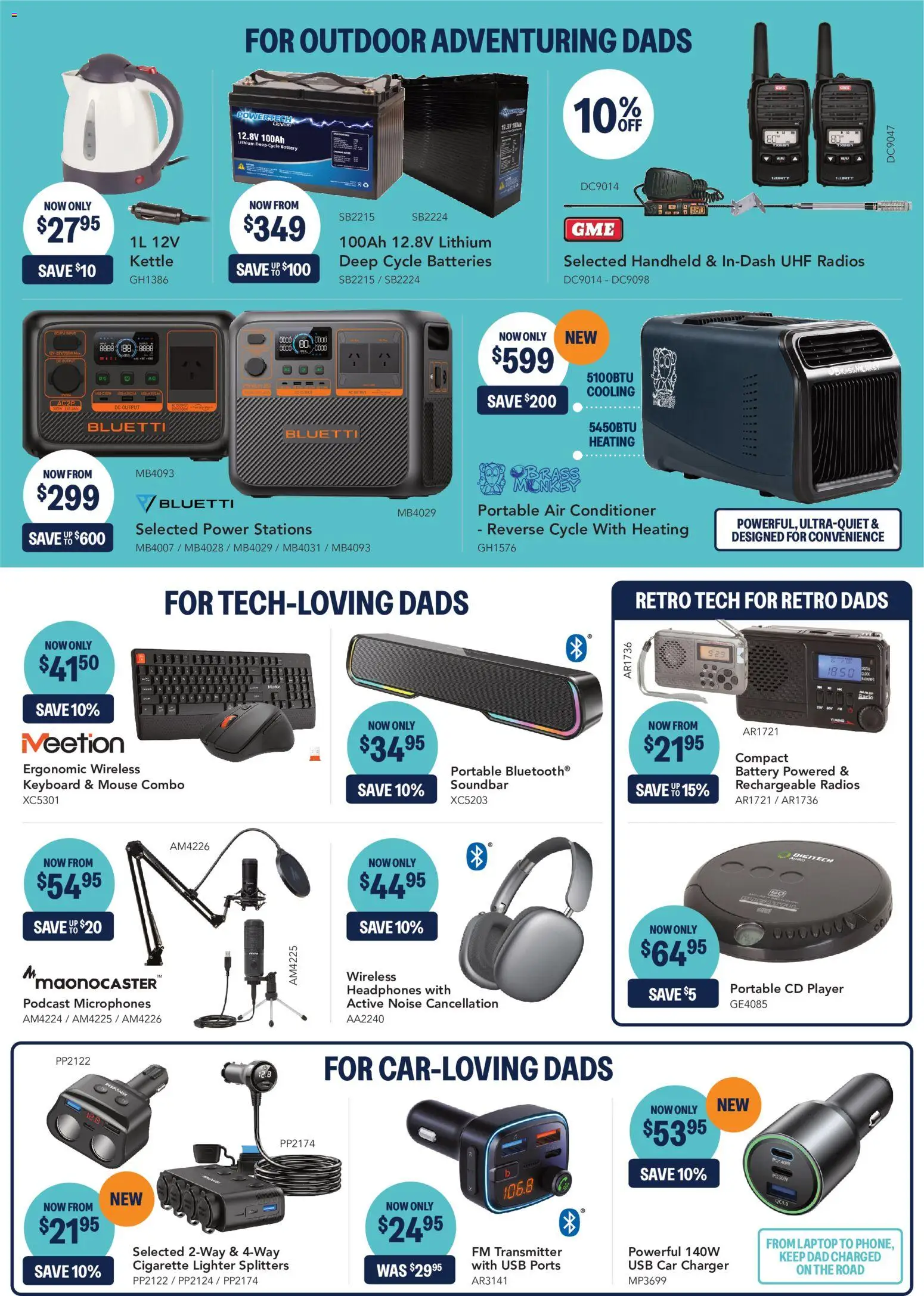 Jaycar catalogue - valid from 13/08/2026 | Page: 3 | Products: Ergonomic, Soundbar, Usb, Portable
