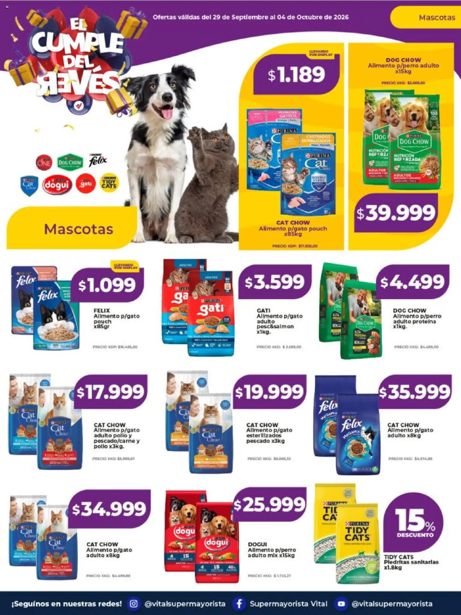 Vital - Ofertas │ válido desde el 29/09/2026 | Página: 25 | Productos: Pollo, Pescado, Proteína