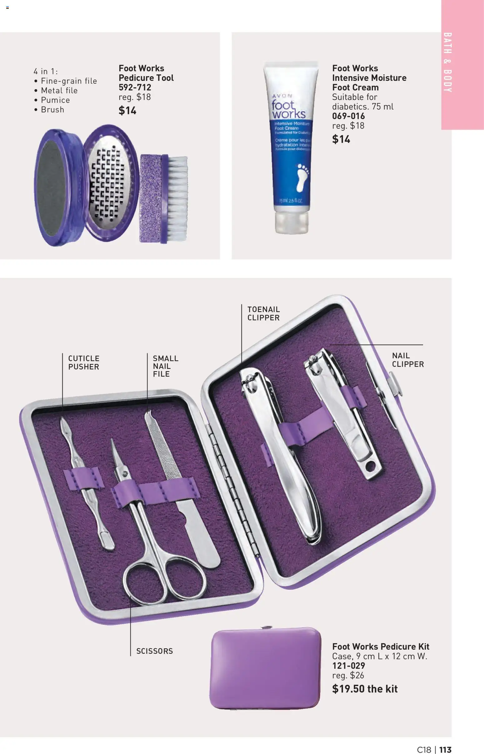 Avon flyer valid from Aug 27, 2026 | Page: 113 | Products: Cream, Brush, Bath