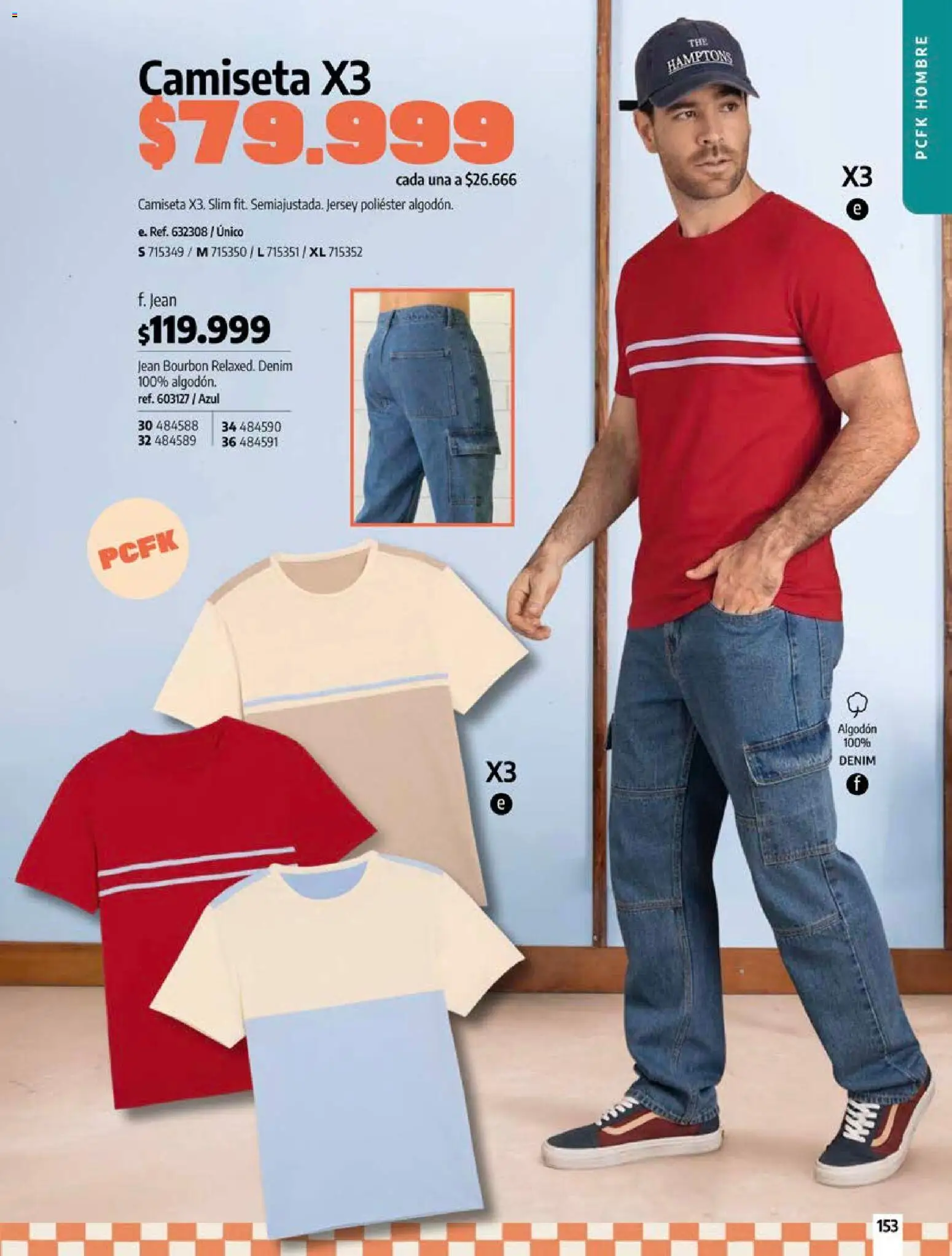 Pacifika revista - valida desde el 18/09/2026 | Página: 153 | Productos: Algodón, Jean, Camiseta